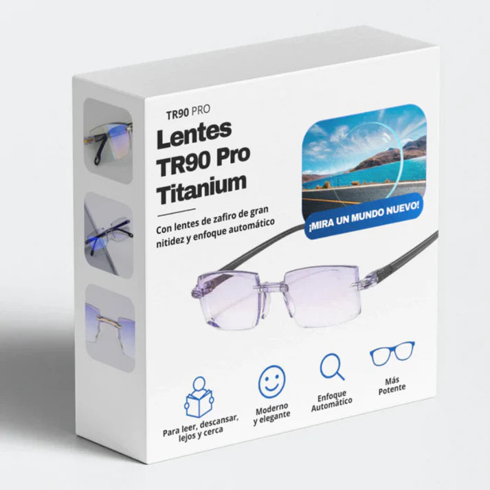 Lentes TR90 Titanium PRO | Compre 1 y Obtenga 2 Solo Durante el Dia de Hoy + Regalo Exclusivo 🎁