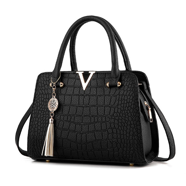 Bolso de Cuero Croco